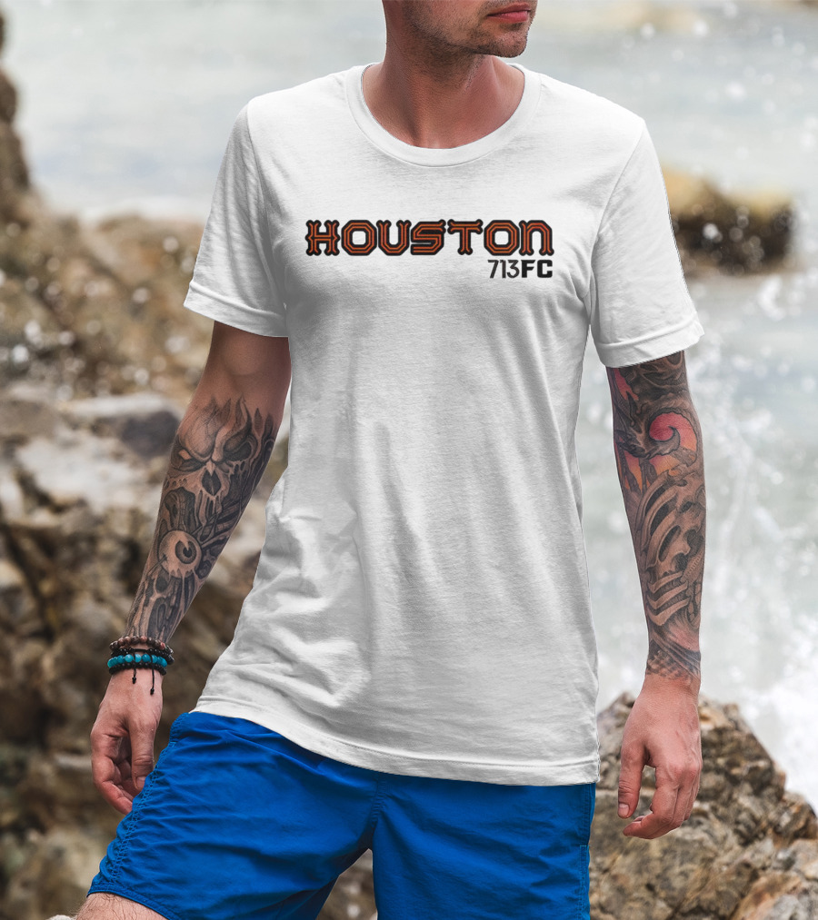 HOUSTON 713 FC Soccer Fan Gear T-Shirt