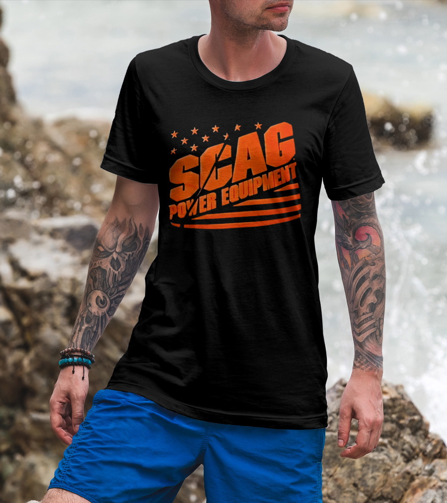 SCAG Power Equipment Flag T-Shirt