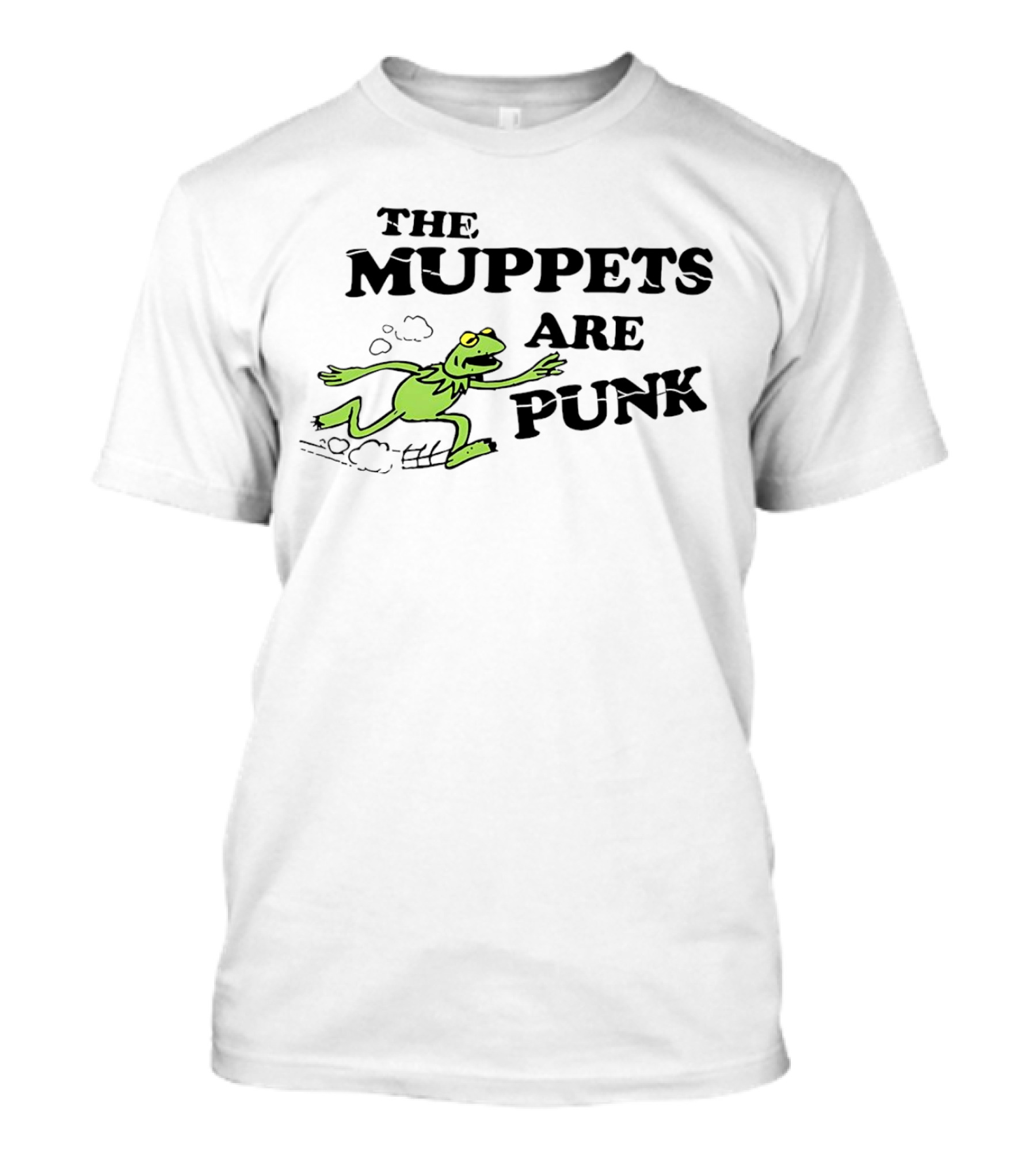 The Muppets Are Punk Kermit Running T-Shirt