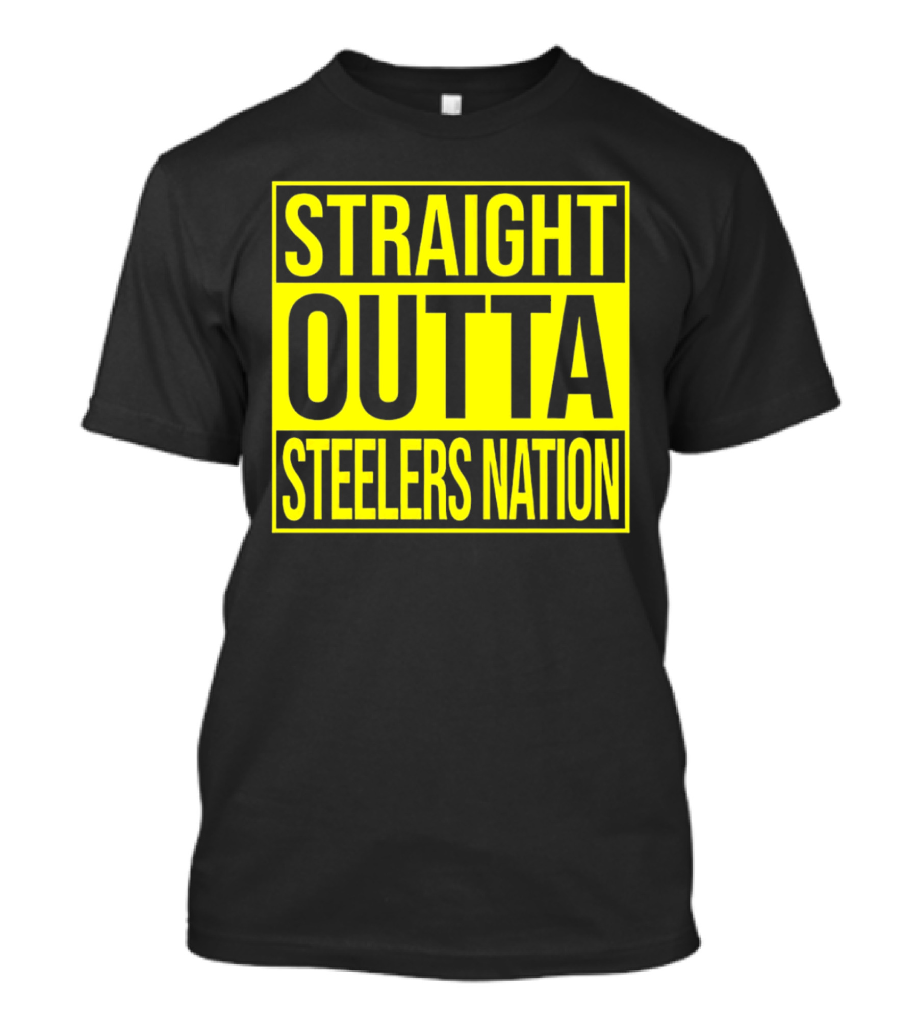 Straight Outta Steelers Nation T-Shirt