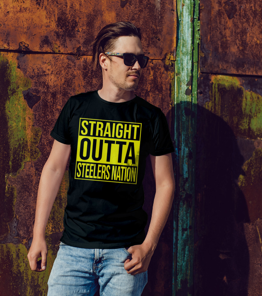 Straight Outta Steelers Nation T-Shirt