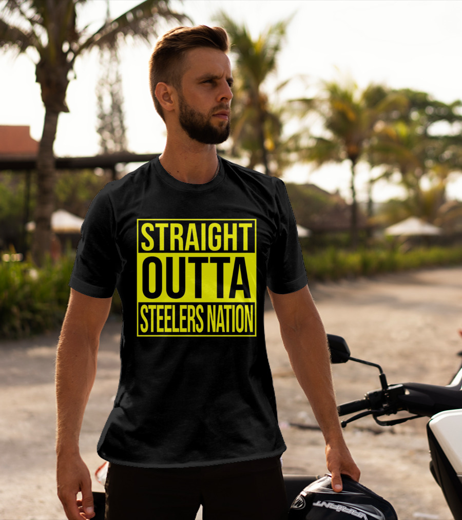 Straight Outta Steelers Nation T-Shirt