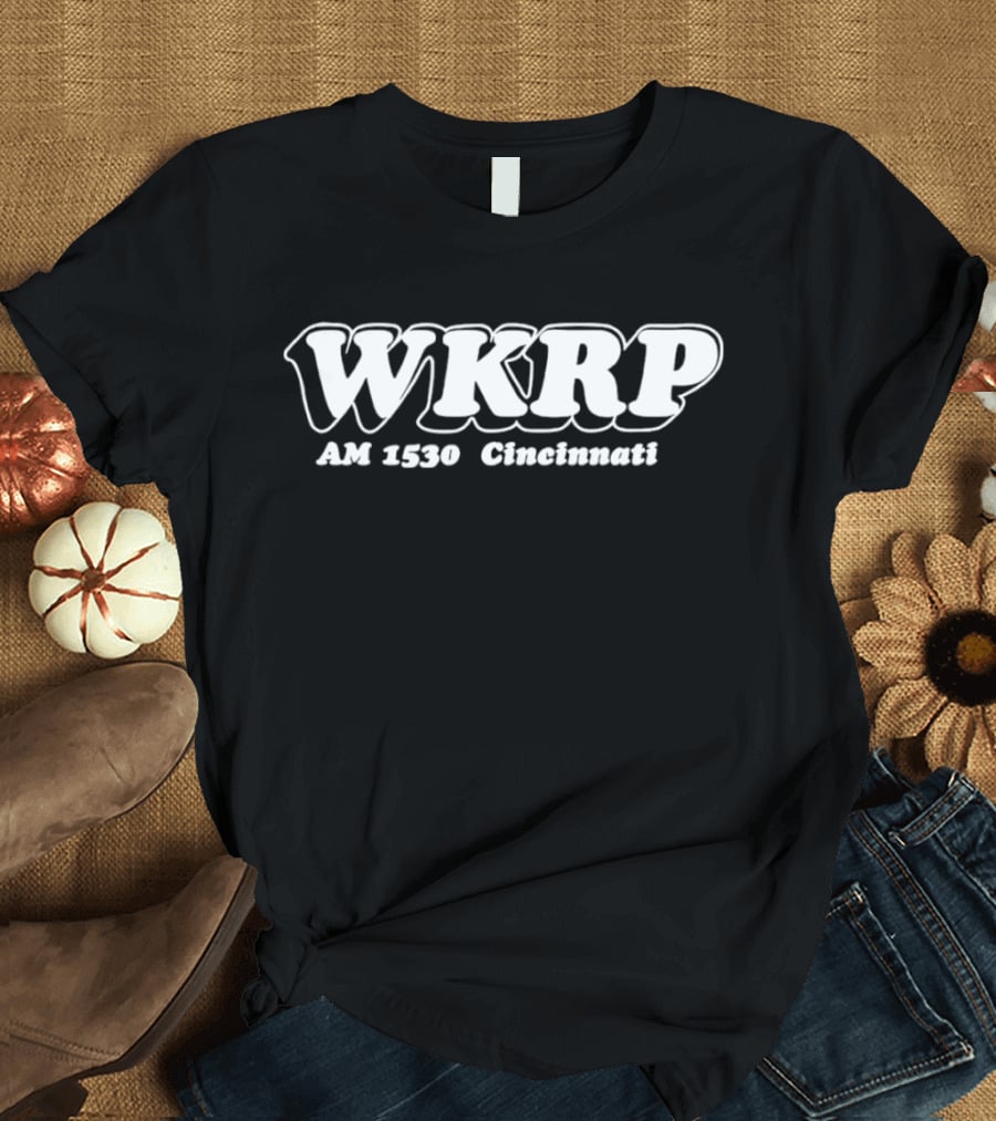 WKRP AM 1530 Cincinnati Classic Radio Station T-Shirt