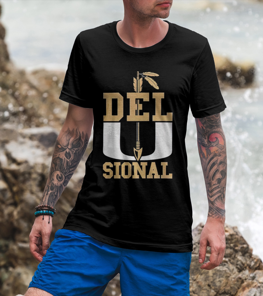 Florida State Seminoles Del U Sional Arrow Feathers T-Shirt