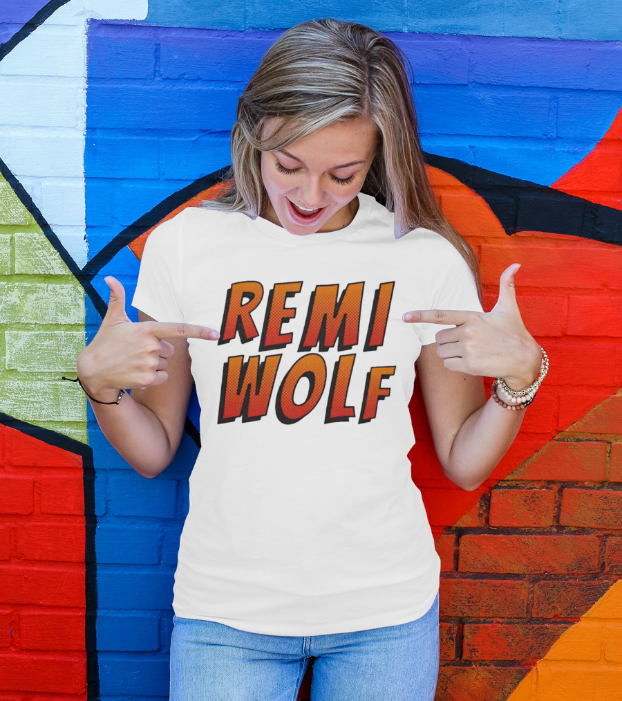 REMI WOLF Bold Comic T-Shirt