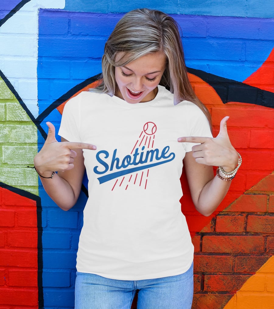 Shotime Baseball Dodgers Los Angeles T-Shirt