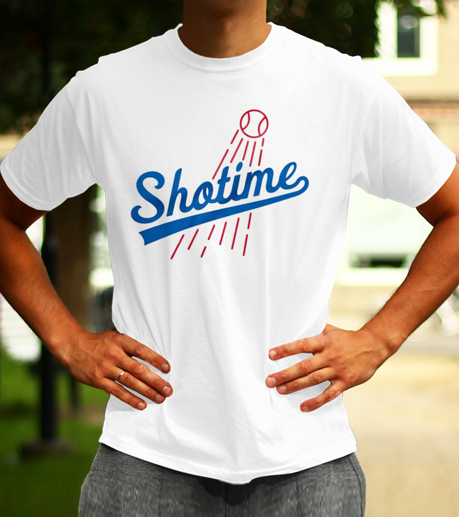 Shotime Baseball Dodgers Los Angeles T-Shirt