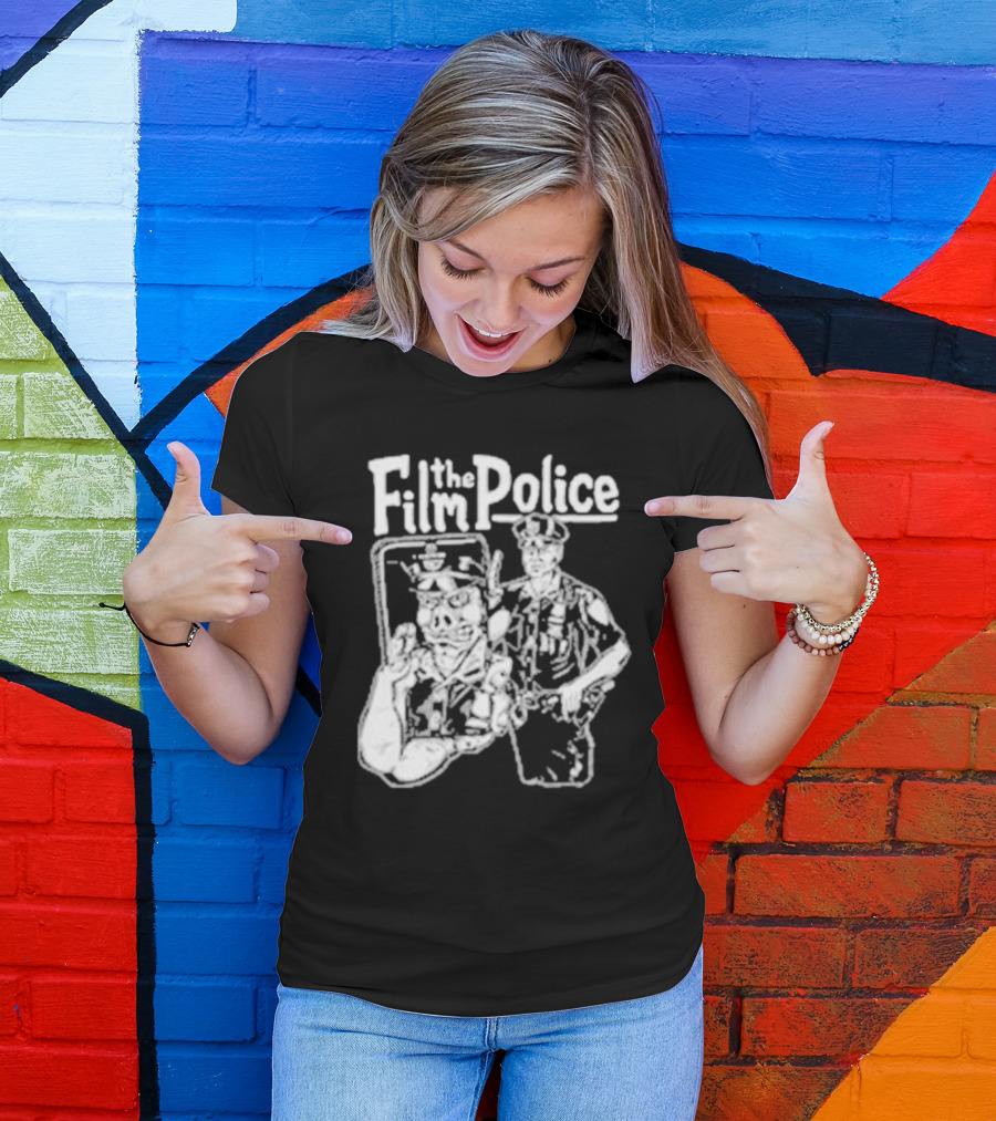 Punkwithacamera Film The Police Olafh Ace Officer Sketch T-Shirt