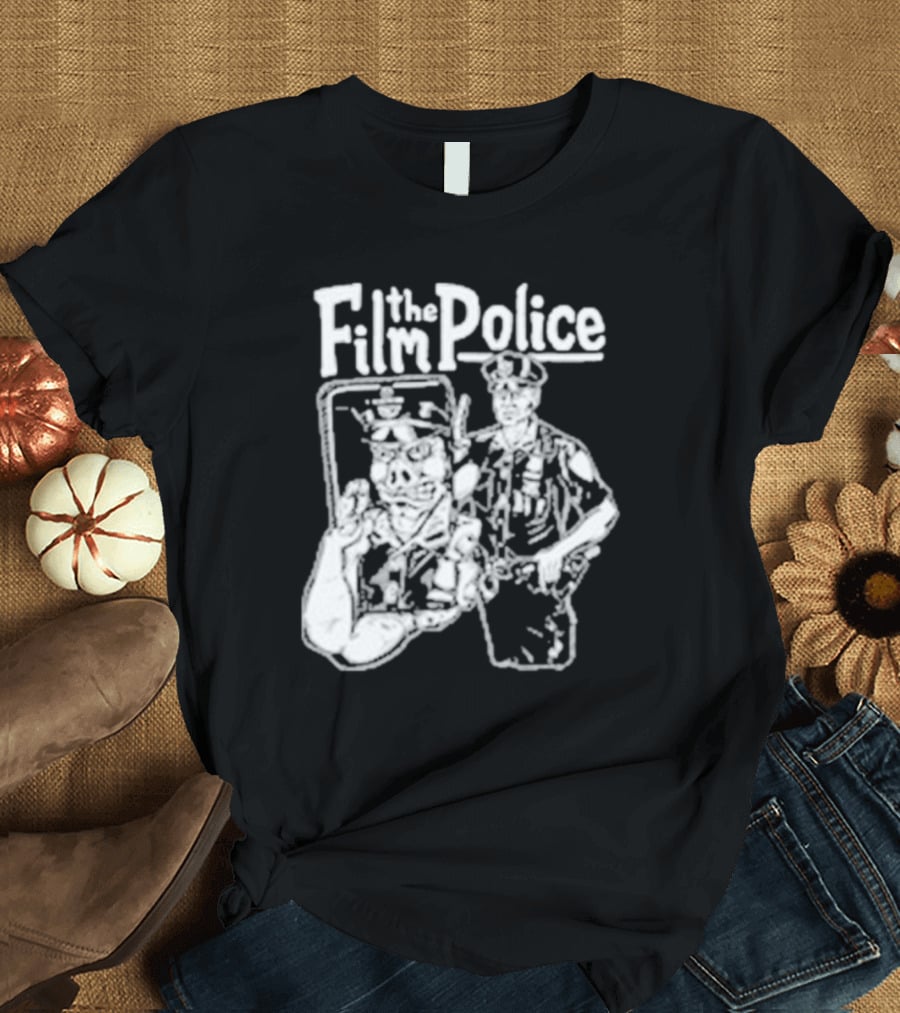 Punkwithacamera Film The Police Olafh Ace Officer Sketch T-Shirt