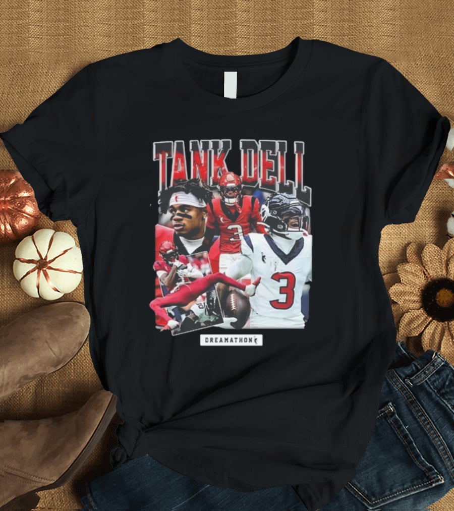 Tank Dell Dreamathon Football Montage T-Shirt