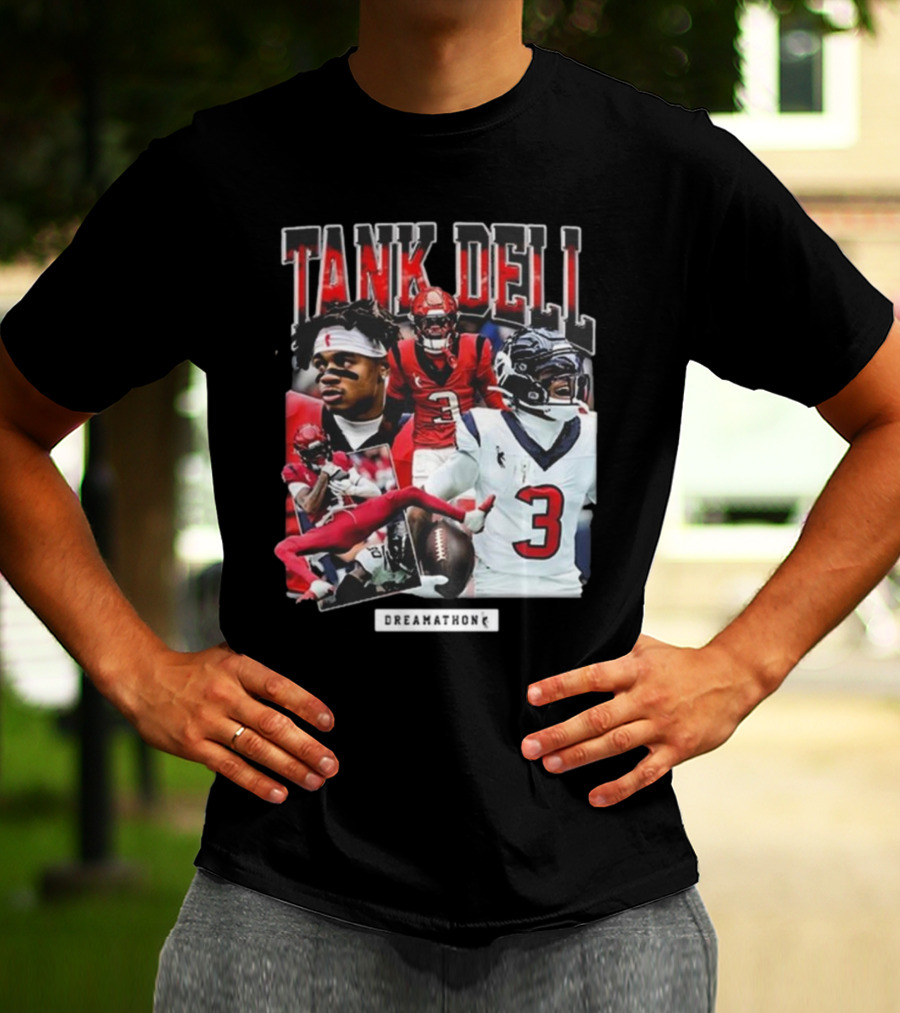Tank Dell Dreamathon Football Montage T-Shirt