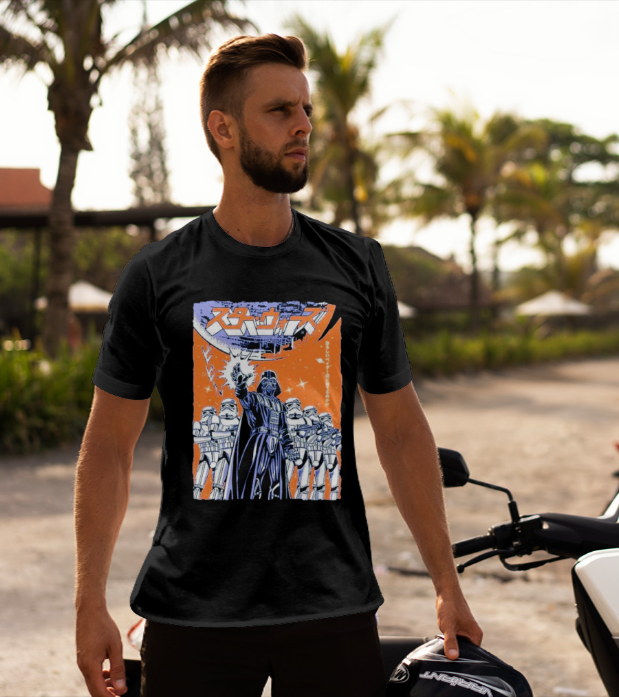 Vader Star Wars Japanese Stormtrooper Ensemble T-Shirt