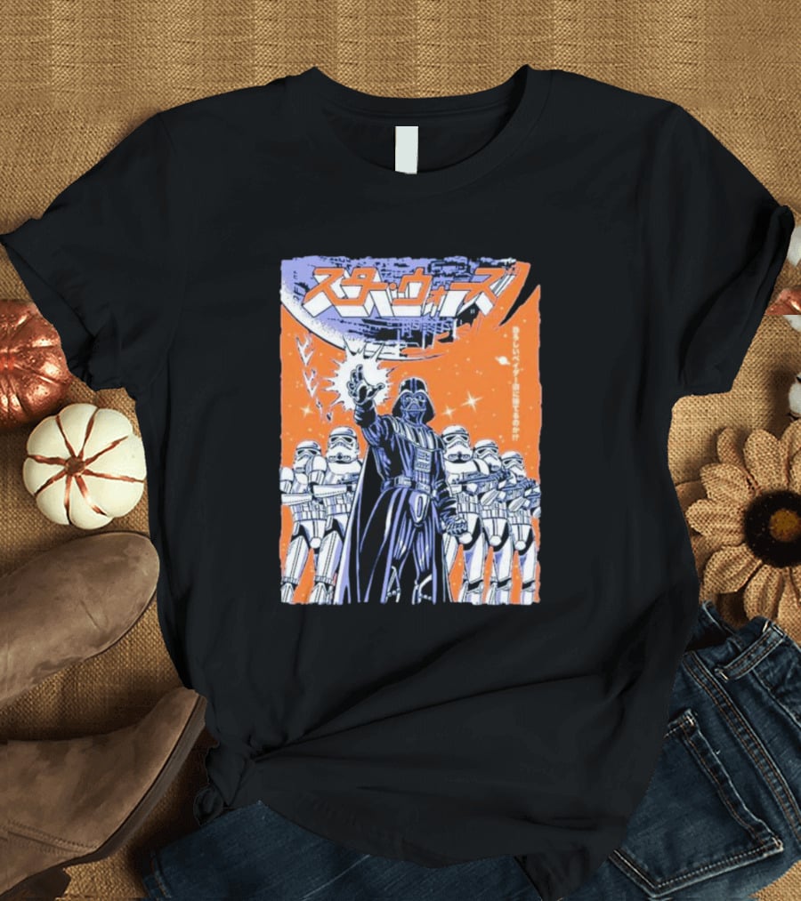 Vader Star Wars Japanese Stormtrooper Ensemble T-Shirt