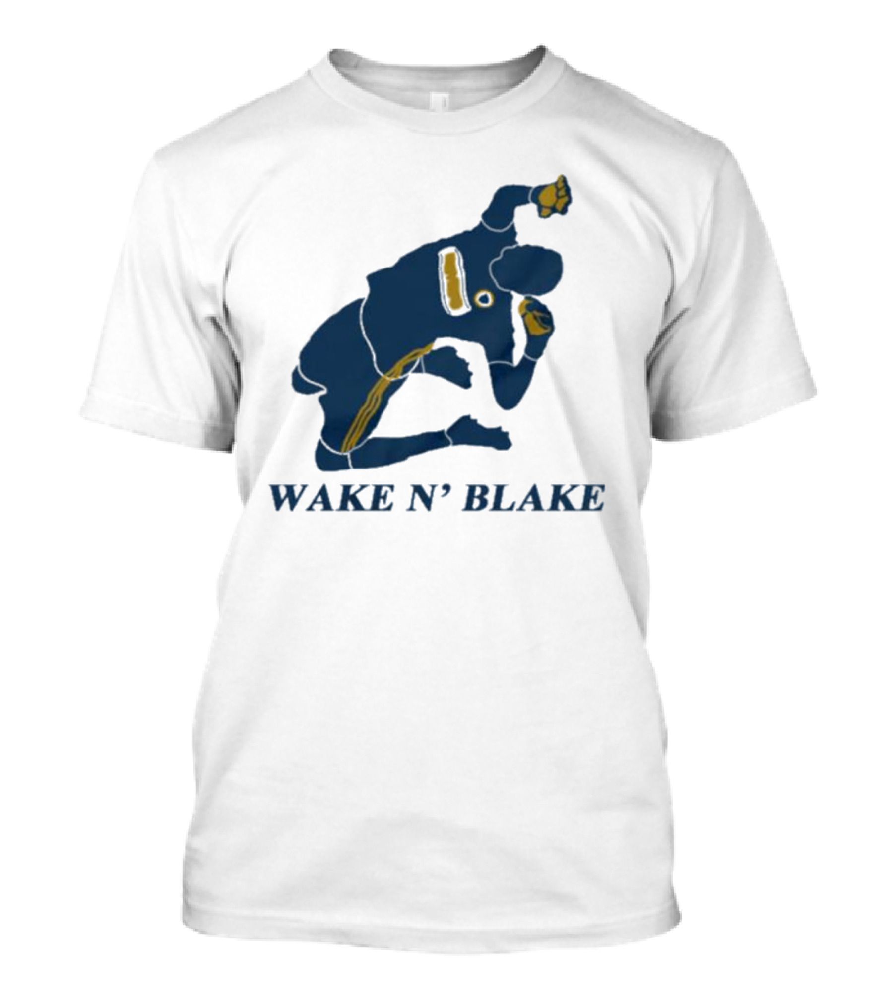 WAKE N' BLAKE Sports Jogging Exercise T-Shirt