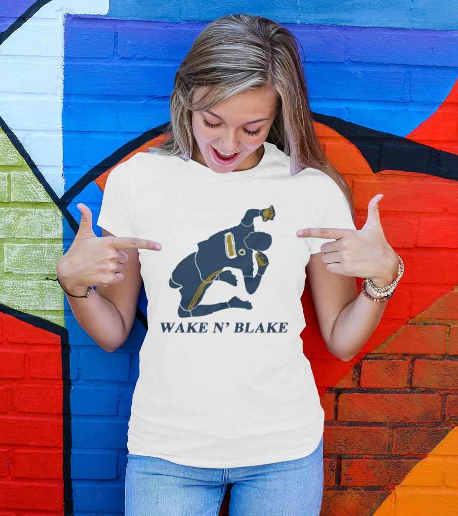 WAKE N' BLAKE Sports Jogging Exercise T-Shirt