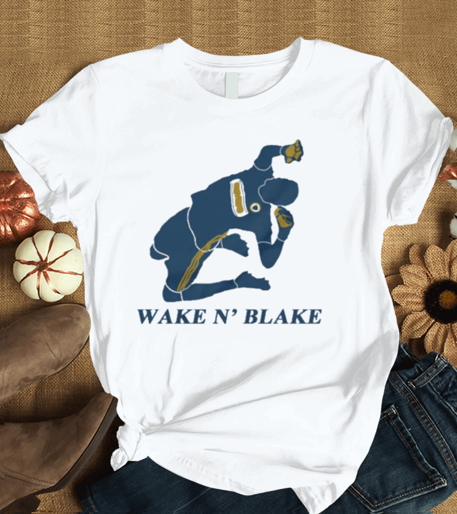 WAKE N' BLAKE Sports Jogging Exercise T-Shirt