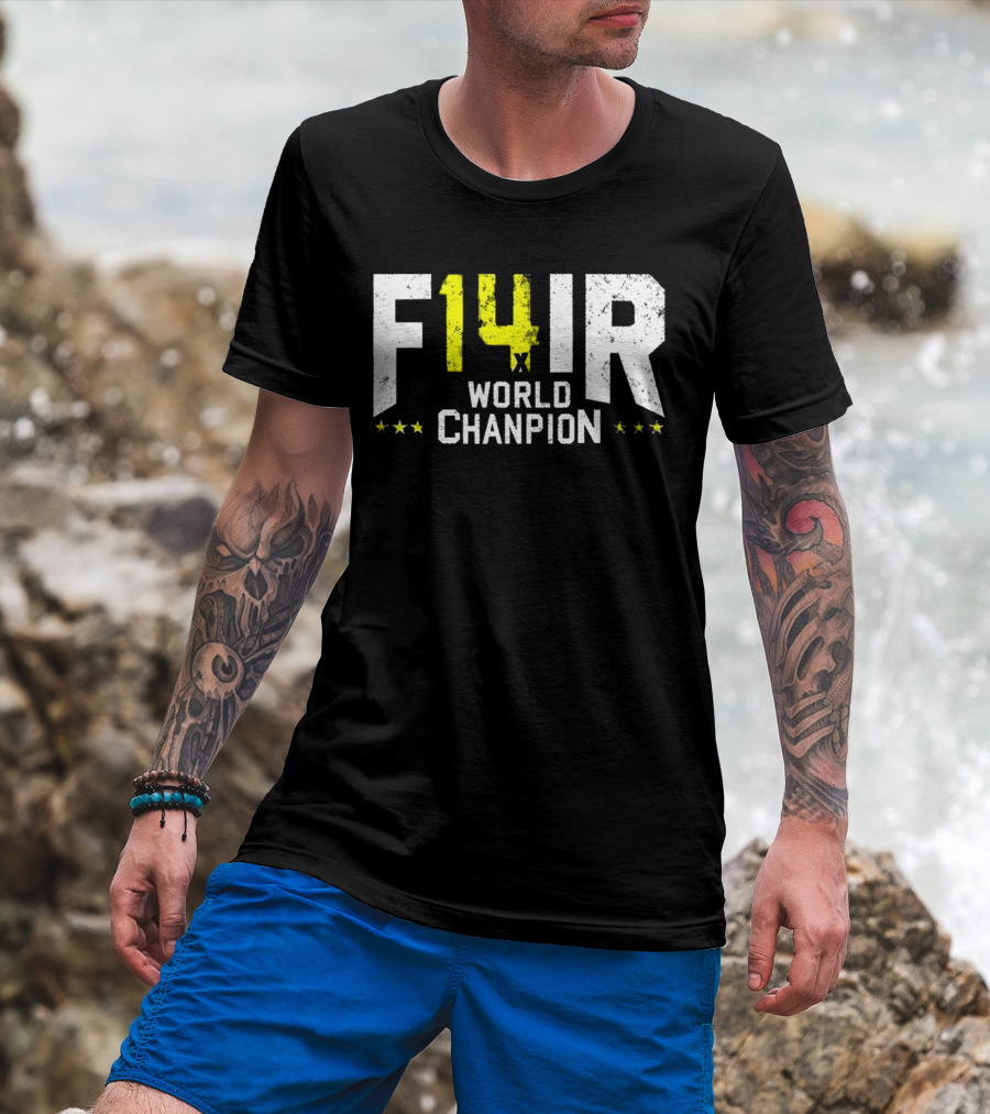 F14IR World Champion 14X Star T-Shirt