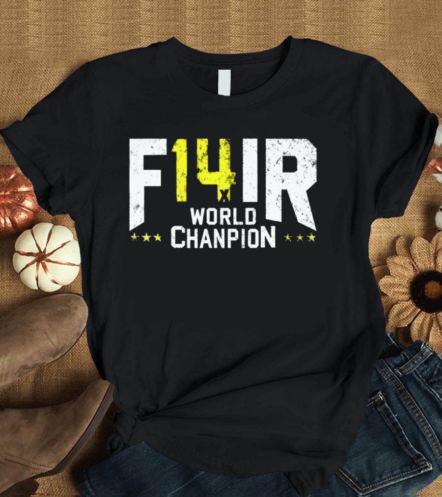 F14IR World Champion 14X Star T-Shirt