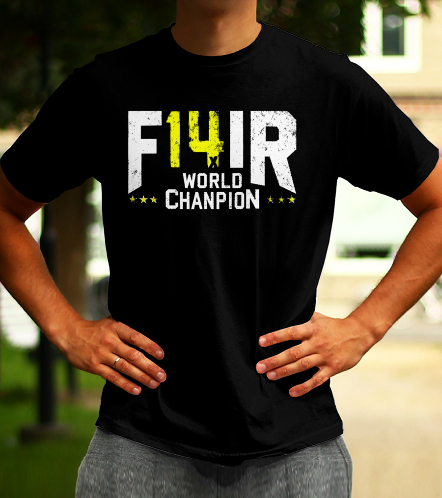 F14IR World Champion 14X Star T-Shirt
