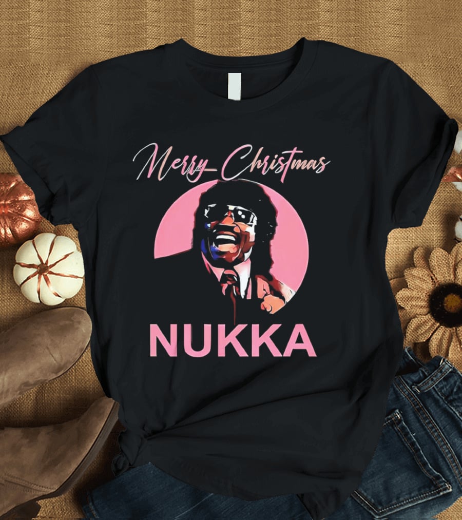 Merry Christmas Nukka Retro Holiday T-Shirt