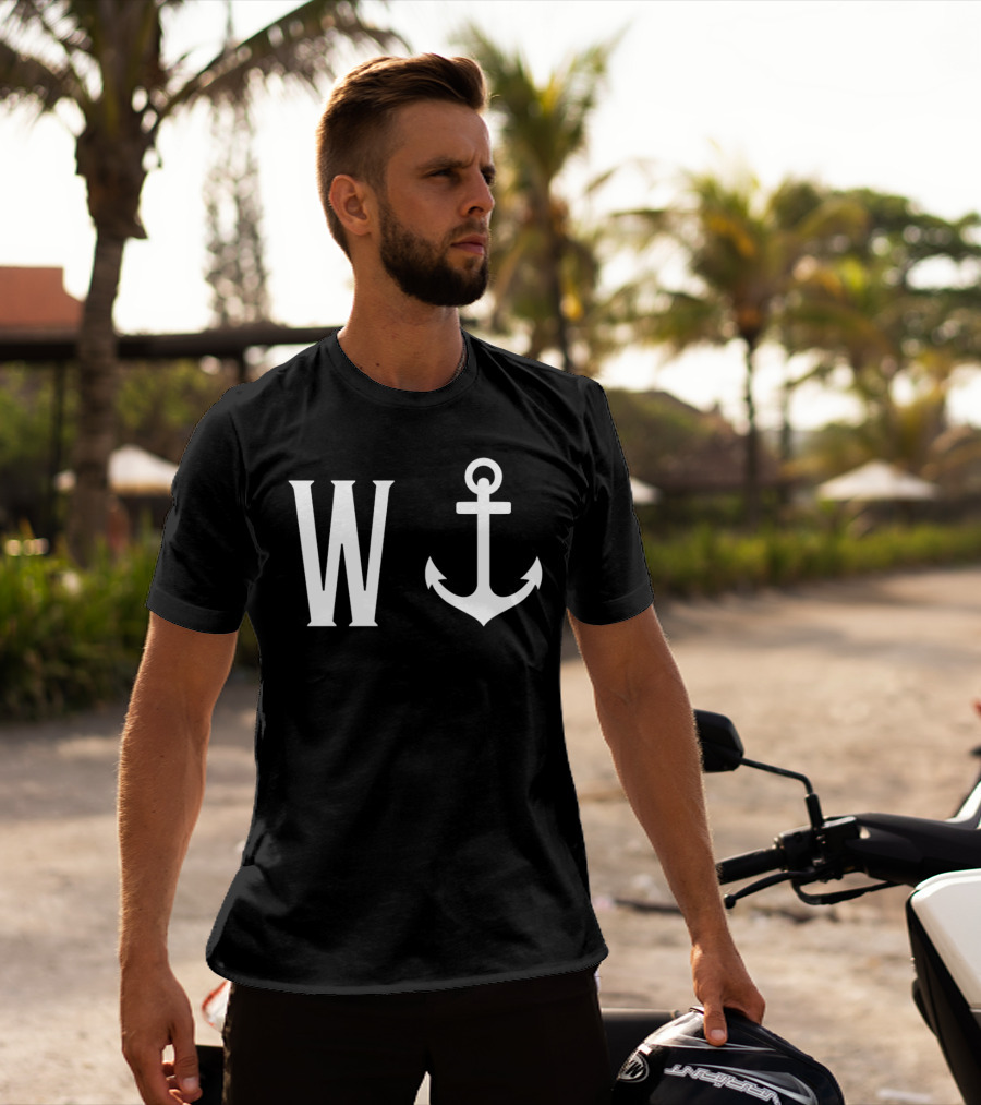 W Nautical Anchor T-Shirt
