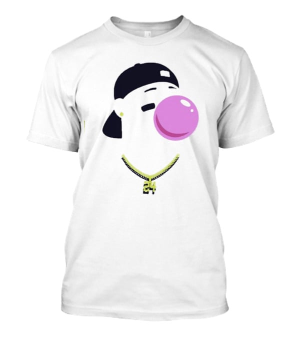 Griffey Clown Iconic Bubblegum Necklace 24 Player T-Shirt