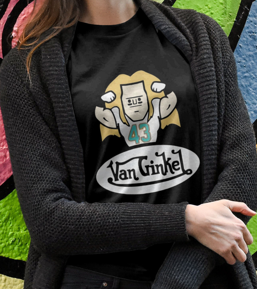 Van Ginkel 43 Cartoon Character With Muscles T-Shirt