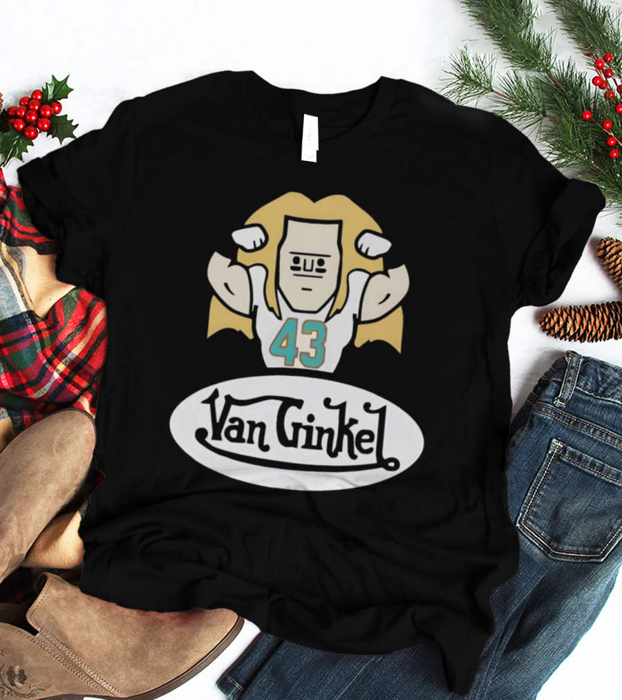 Van Ginkel 43 Cartoon Character With Muscles T-Shirt