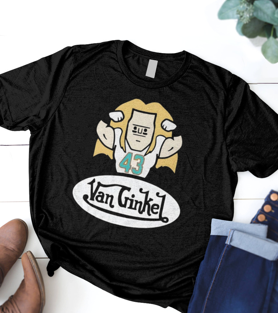 Van Ginkel 43 Cartoon Character With Muscles T-Shirt