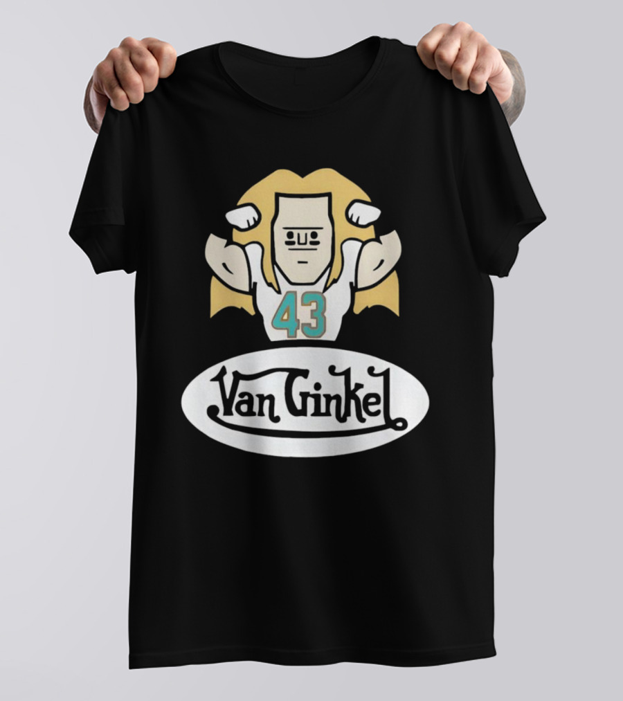 Van Ginkel 43 Cartoon Character With Muscles T-Shirt