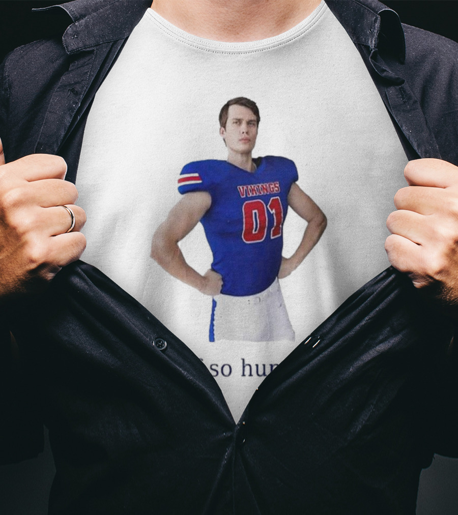 Vikings 01 Jeff So Hungry Football Player T-Shirt