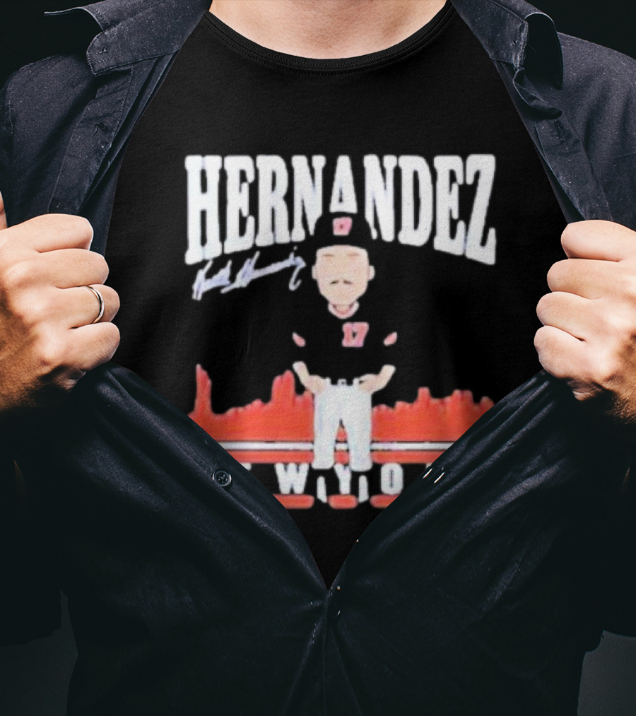 Hernandez Keith Hernandez Toon Signature New York T-Shirt