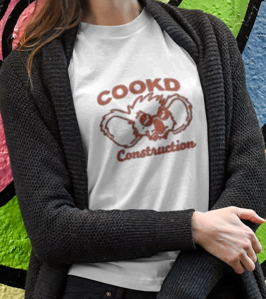 Cookd Construction Koala T-Shirt