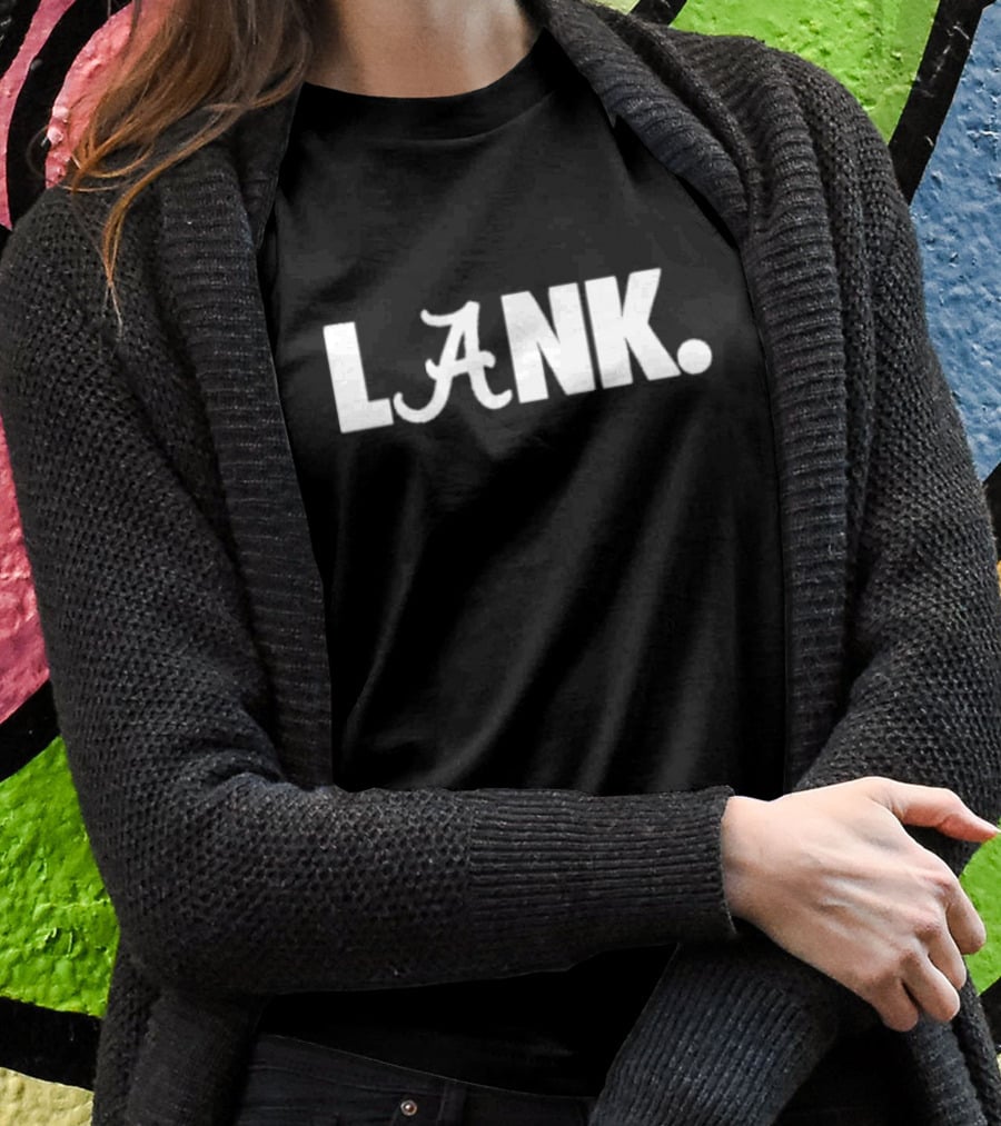 LANK Alabama Crimson Tide Inspired Typography T-Shirt