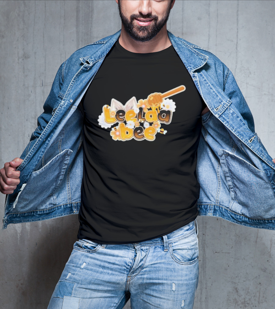 Leelaabee Honey Drizzle With Ears And Flowers T-Shirt