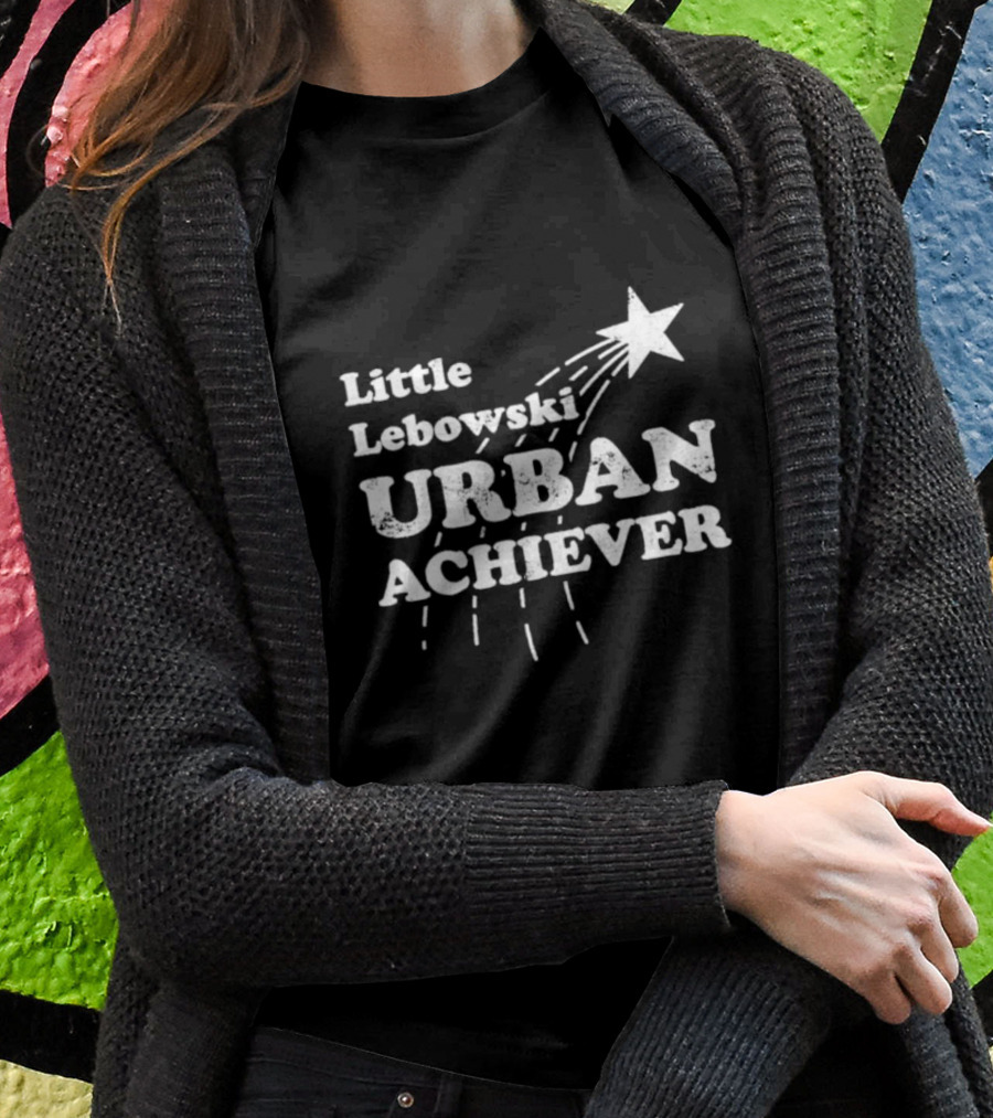 Little Lebowski Urban Achievers Star Shooting Star Motif T-Shirt