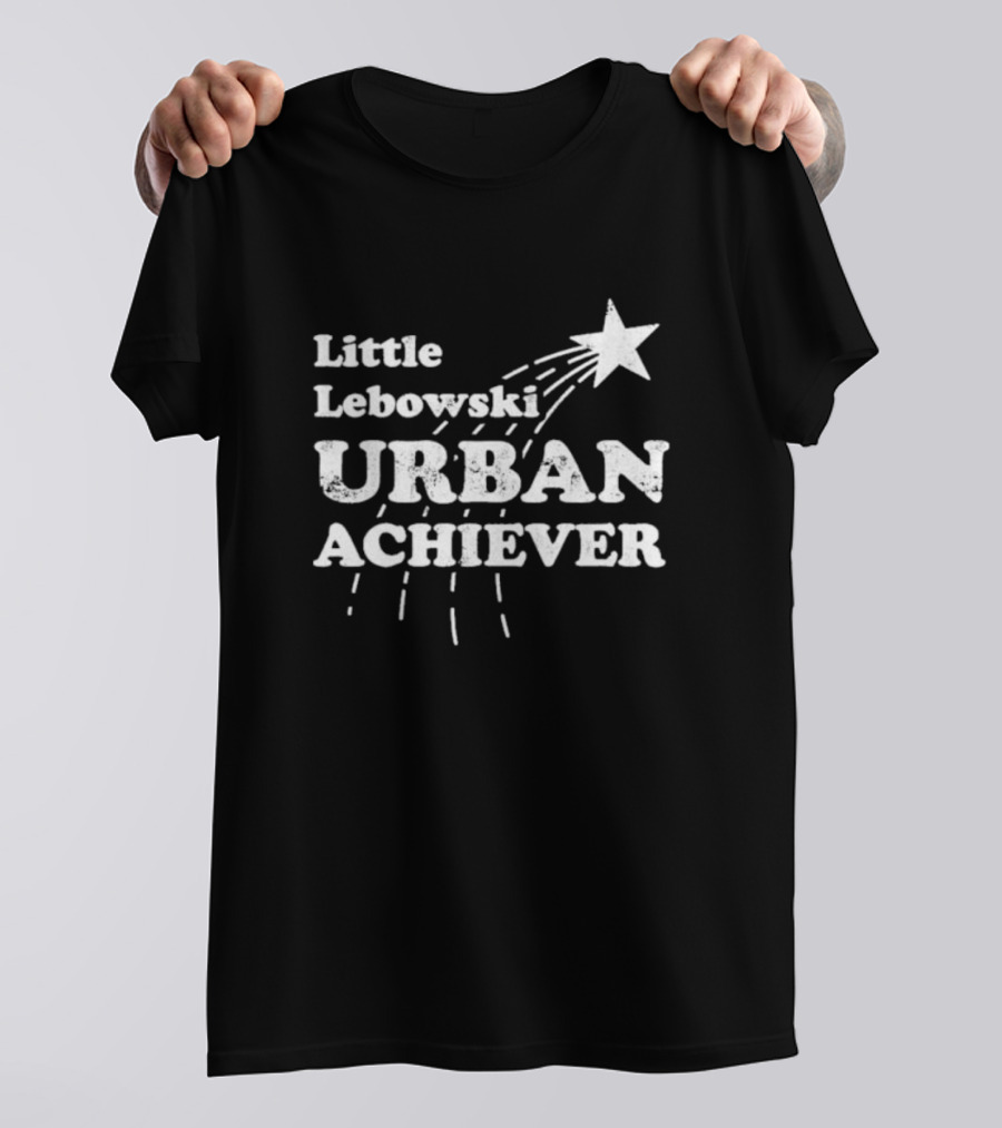 Little Lebowski Urban Achievers Star Shooting Star Motif T-Shirt