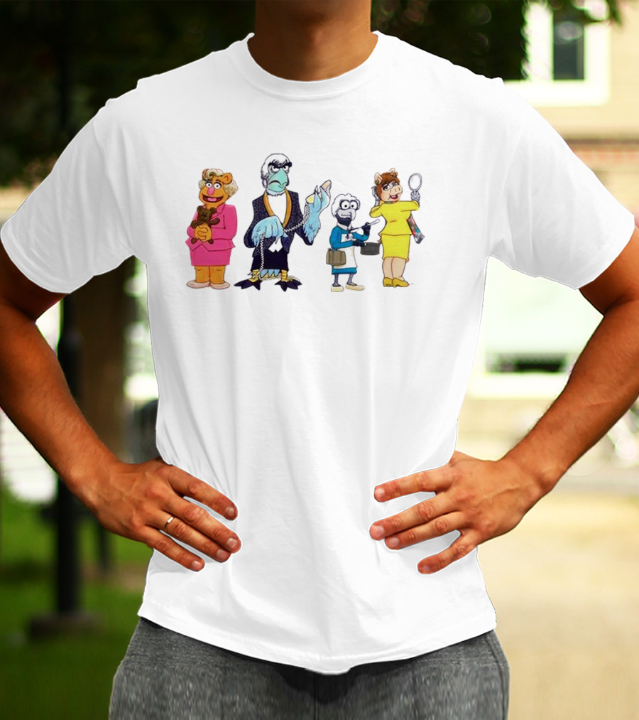 Golden Girls Muppets Characters Mashup T-Shirt