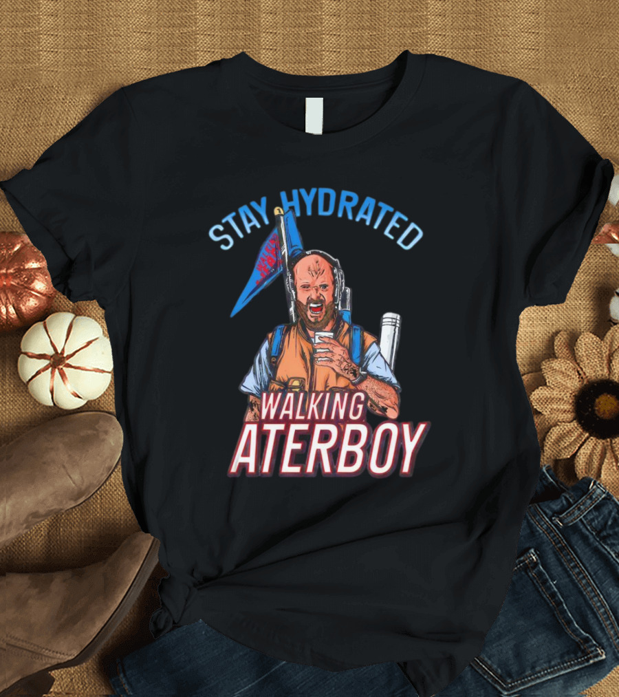 Josh Alexander Stay Hydrated Walking WaterBoy T-Shirt