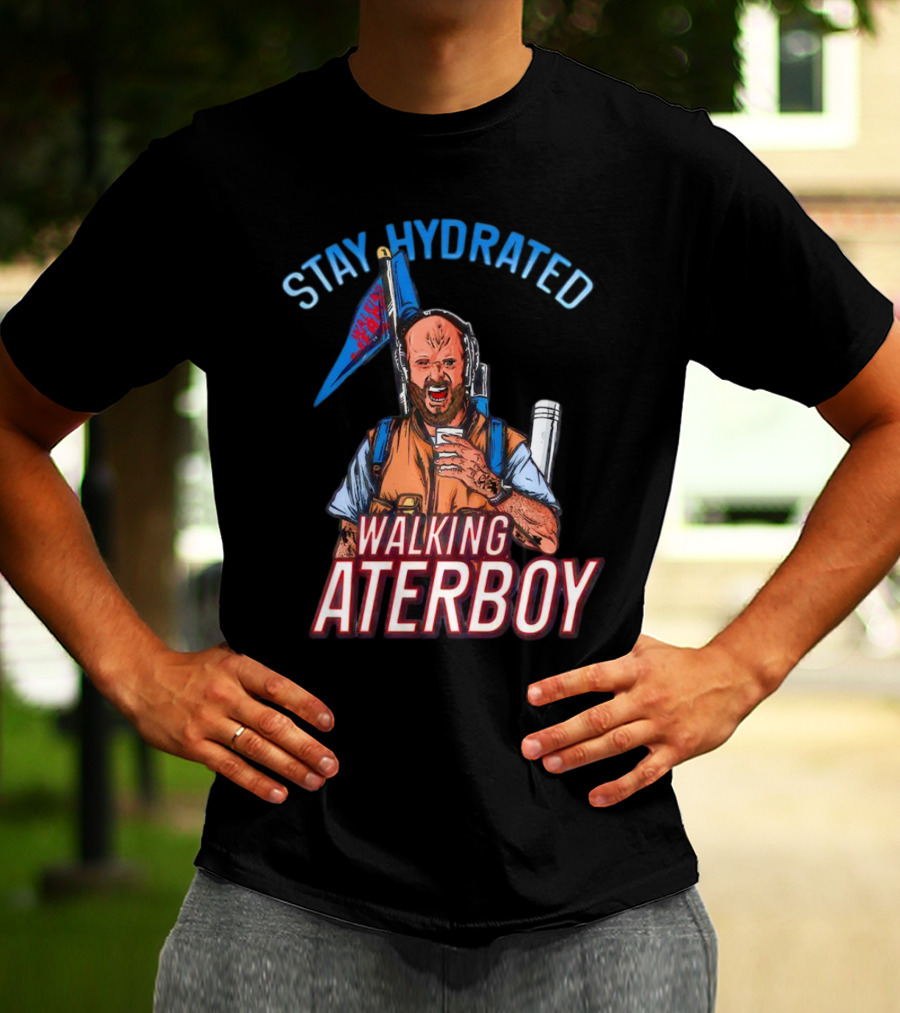 Josh Alexander Stay Hydrated Walking WaterBoy T-Shirt