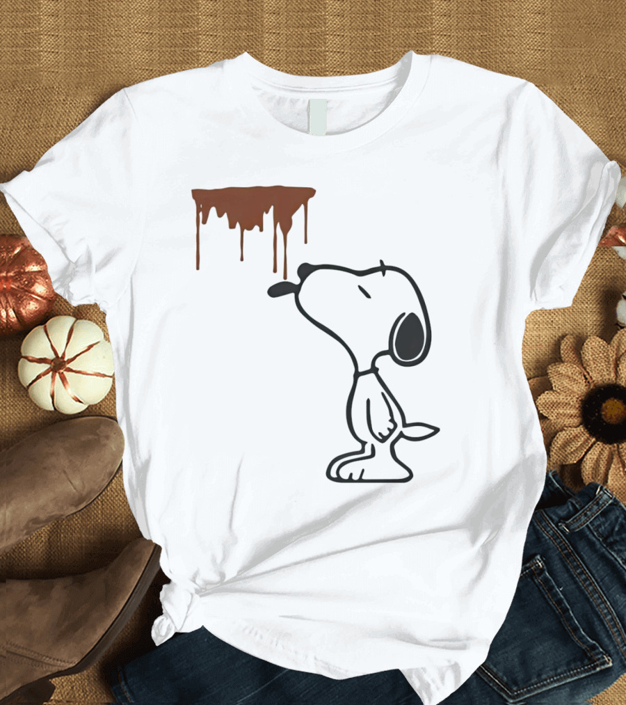 Snoopy Enjoys Dripping Coffee T-Shirt