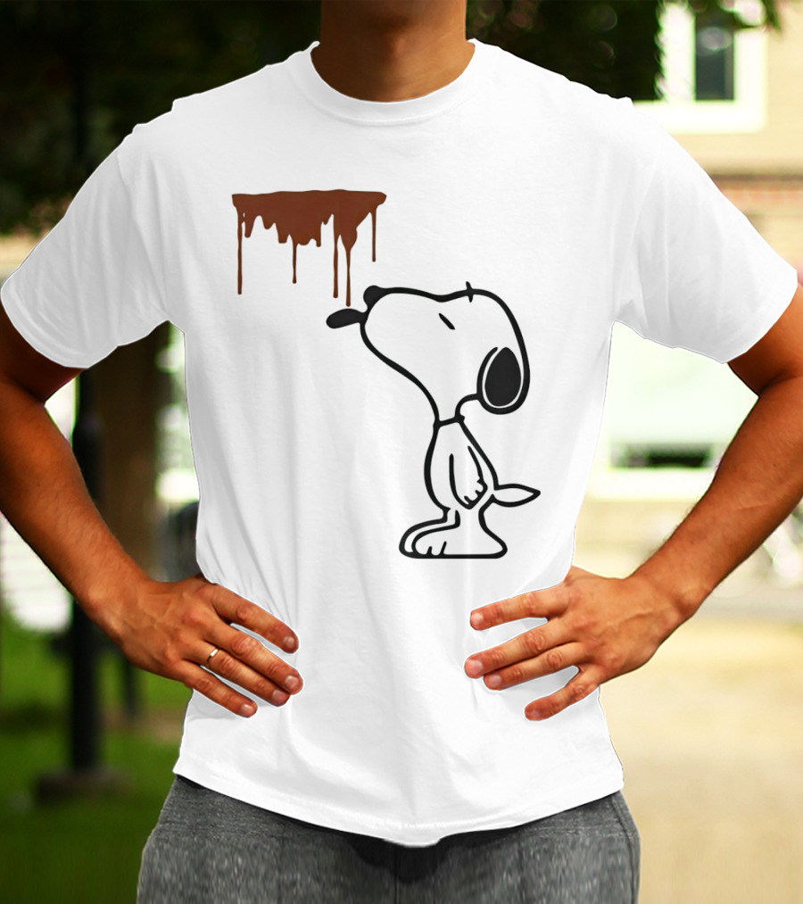 Snoopy Enjoys Dripping Coffee T-Shirt