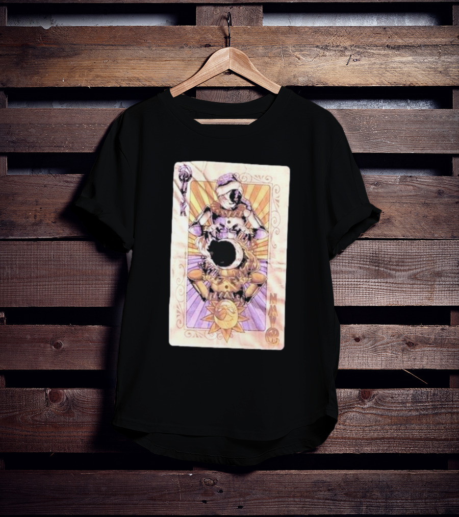 Five Nights At Freddy’s Security Breach Sun And Moon Tarot Card T-Shirt