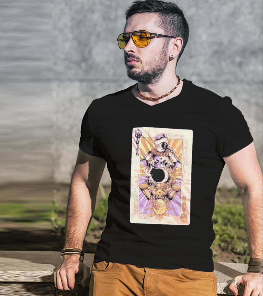Five Nights At Freddy’s Security Breach Sun And Moon Tarot Card T-Shirt