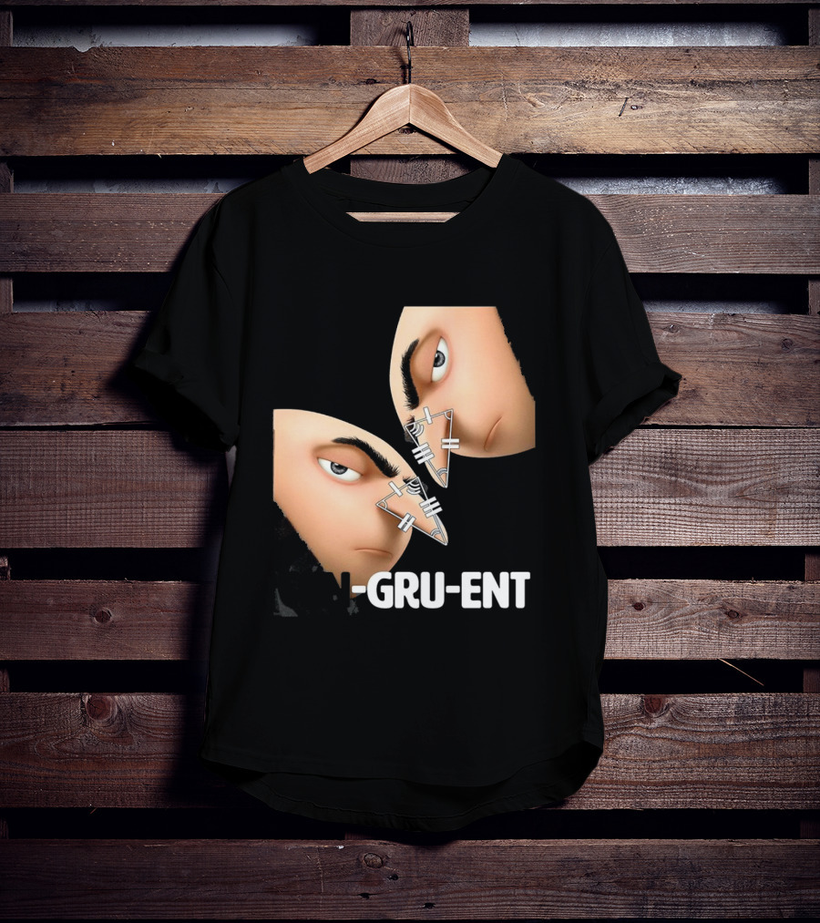 Felonious Gru CON-GRU-ENT Reflection Geometric Parallels T-Shirt