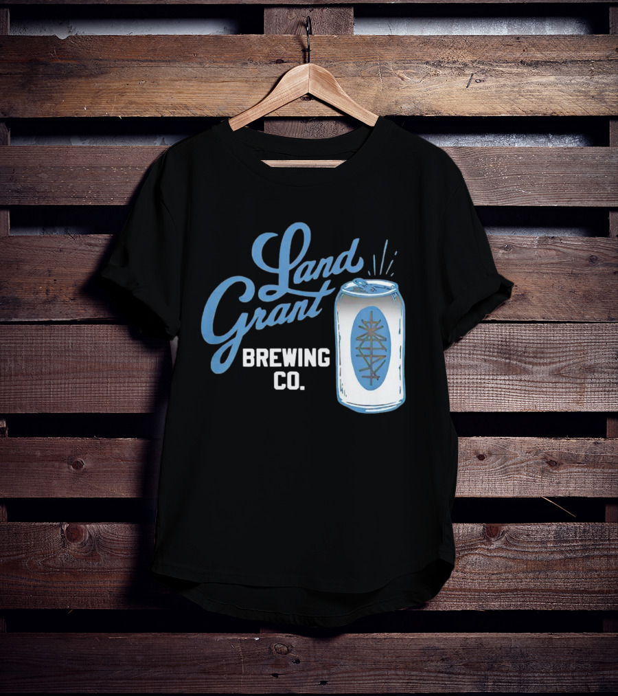 Land Grant Brewing Co Vintage Can T-Shirt