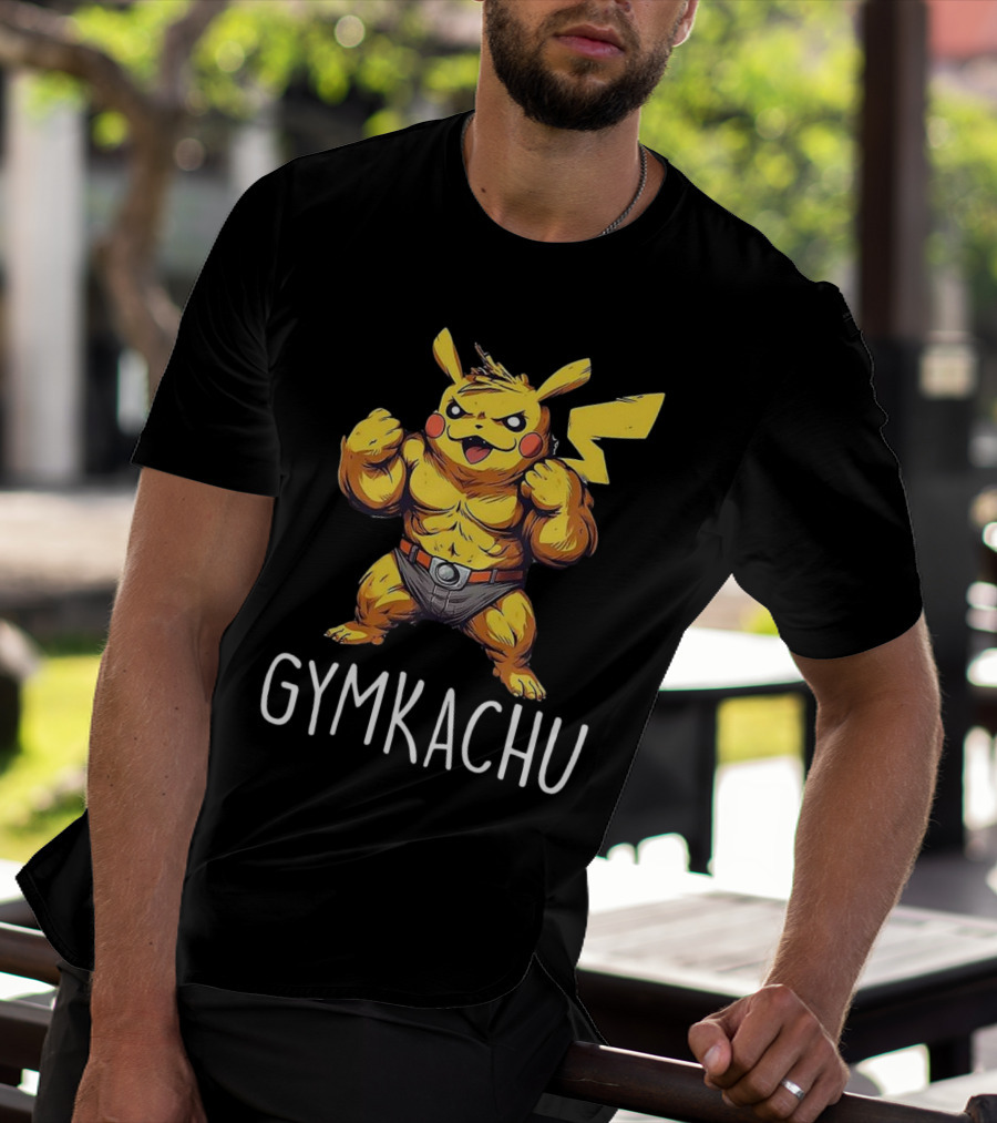 Gymkachu Buff Pikachu T-Shirt