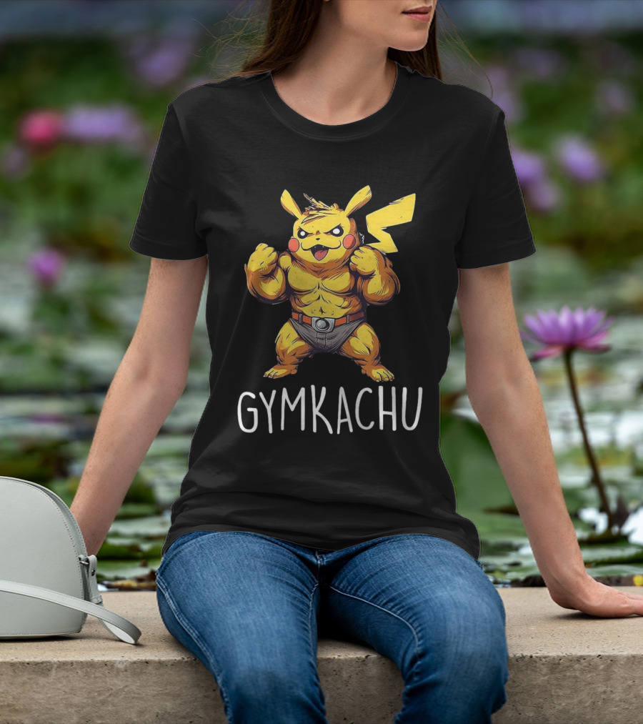 Gymkachu Buff Pikachu T-Shirt