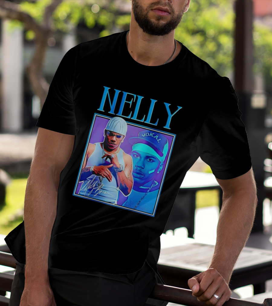 Nelly Vokal Hat And Iconic Signature T-Shirt
