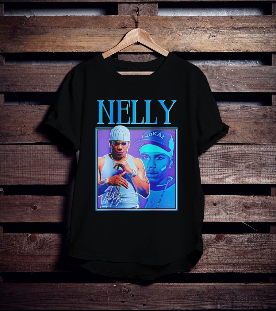 Nelly Vokal Hat And Iconic Signature T-Shirt